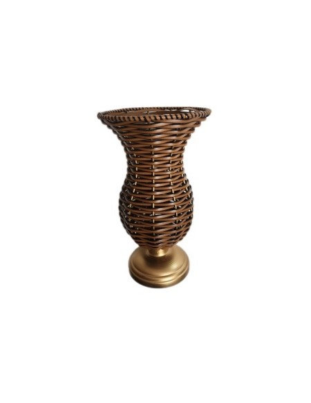 (R$20,00) Vaso Junco M (A30 / D16 cm)