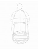 (R$14,00) Gaiola Branca Lisa P (A30cm)