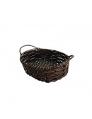 (R$18,00) Cesta Junco c/ Alça (28x21cm / A7cm)