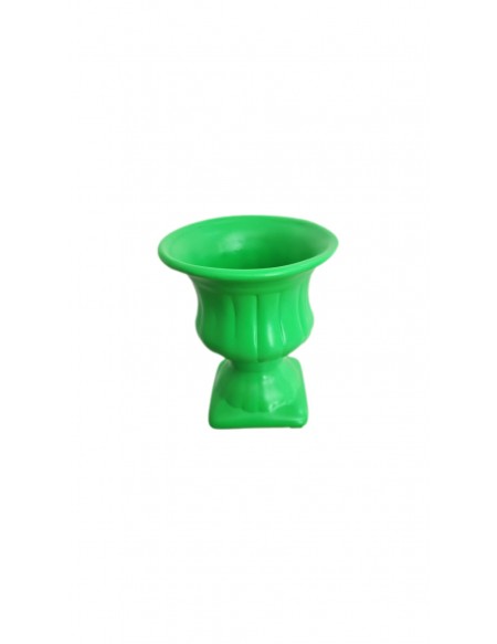 (R$4,80) Vasinho Grego Verde Neon (A13 / D10cm)