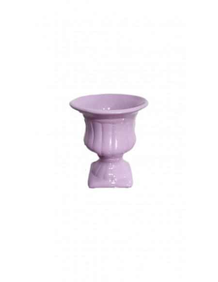 (R$4,80) Vasinho Grego Lilás (A13 / D10cm)