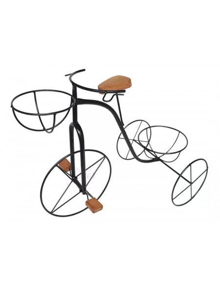 (35,00) Bicicleta Ferro Preta GG (75x40cm / A54cm)
