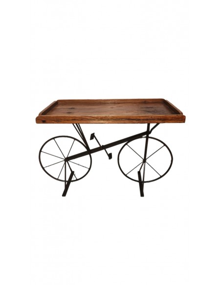 (R$110,00) Aparador Bicicleta G (Tampo 1.10x0.59m/ A81cm) Roda Fixa