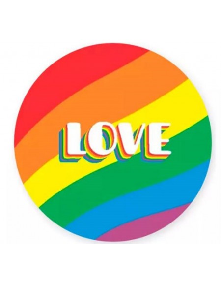 (R$35,00) Capa Painel Redondo Love Colorido
