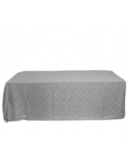 (R$28,80) Toalha Banquete Jacquard Prata (4x2,80)