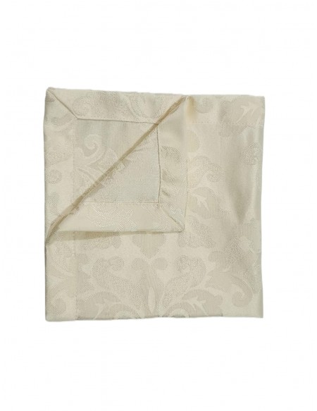 (R$3,20) Guardanapo Jacquard Perola Claro (40x40cm)