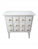 (R$65,00) Cômoda Patina Branca (0.80 x 0.72 cm)