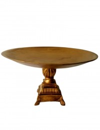 (R$ 28,00) Bandeja Ouro Envelhecido P (24 x 40cm)