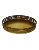 (R$20,00) Bandeja Junco Redonda Baixa (D30cm)