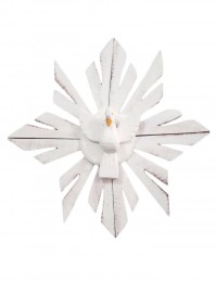 (R$18,00) Divino Espirito Santo Madeira P (A29/L29cm)