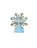 (R$6,00) Divino Espírito Santo Pedestal Azul PP (A15cm)