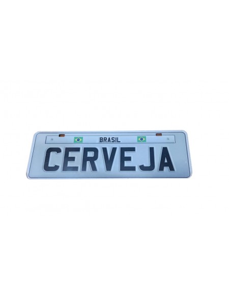 (R$4,00) Placa - Cerveja (L40xA13cm)