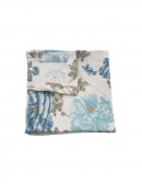 (R$2,20) Guardanapo Estampado Azul Floral (40x40cm)