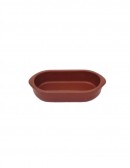 (R$4,00) Assadeira Oval Cerâmica PP (23x12cm)