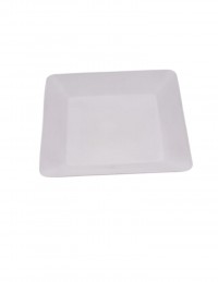 (R$3,20) Prato Lanche Quadrado (17cm)