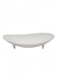 (R$22,00) Saladeira Oval Com Pé (50x24,5x12cm)