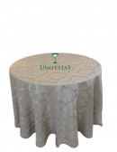 (R$12,00) Toalha Aparador Jacquard Pérola (2.80m)