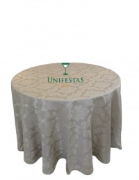 (R$22,80) Toalha Aparador Jacquard Pérola (2.80m)