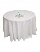 (R$12,00) Toalha Aparador Jacquard Branca (2.80m)