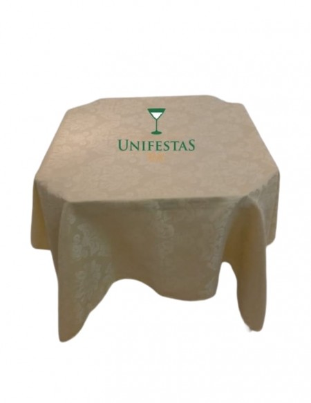 (R$5,00) Toalha Quadrada Jacquard Pérola (1.50m)