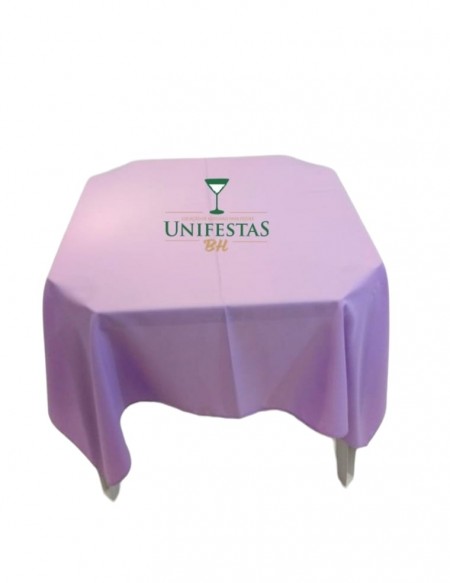 (R$4,00) Toalha Quadrada Oxford Lilás (1.50m)